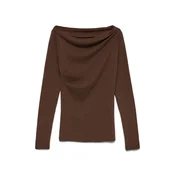 VERO MODA Pulover VMSofine rjava