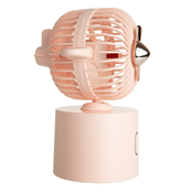 Generic Majhno letalo namizni majhen ventilator ustvarjalni USB ventilator pisarna majava glava majhen ventilator prah češnjevih cvetov 11,6 * 11,6 * 17,6 cm, (21125937)