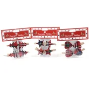 Viter novogodišnje štipaljke tartan 1/4 ( 51442 )