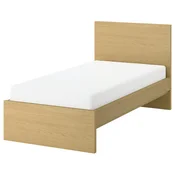 STORKLINTA Posteljni okvir, imitacija hrasta/Lindbaden, 90x200 cm