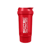 Scitec Nutrition Shaker Traveler 500 ml, rdeča