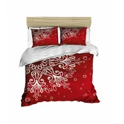 Lessentiel Maison Komplet posteljina 427, 160x220cm, Crveno-bela