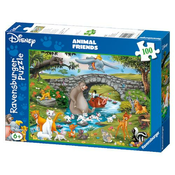 RAVENSBURGER SESTAVLJANKA DEŽELA DINOZAVROV, 100-DELNA
