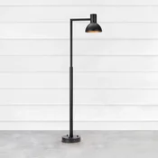 Markslöjd LED-svetilka Nubi, črna, IP44, z možnostjo zatemnitve, višina 115 cm - Skandinavski - Nerjaveče jeklo