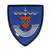 shumee Našitek grofij Škotske - Renfrewshire - Samolepilna podlaga - Vezeni našitek/značka/emblem