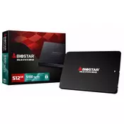 BIOSTAR SSD 2.5 SATA3 512GB Biostar 550MBs/480MBs S100