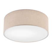 Plafonsko svetlo MONTE 1xE27/60W/230V, precnik 35 cm, braon