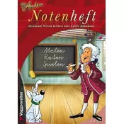 Little Amadeus Notenheft (Blanko-Notenheft)