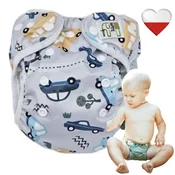 shumee Plenice za večkratno uporabo COOLMAX POCKET Z AVTOMOBILOVSKIMI KRILI NappiMe plenice