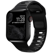 NOMAD Sport remen Apple Watch Ultra (49mm) 8/7 (45mm)/6/SE/5/4 (44mm)/3/2/1 (42mm) M/L crno