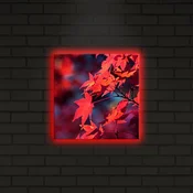 Wallity Slika sa LED osvetljenjem 2828DACT-7, 28x28 cm