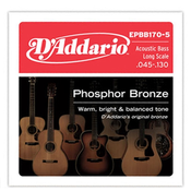 Strune DAddario acc. bas EPBB170-5  45-130 ph.br.