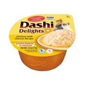Inaba INABA Dashi Delights piščanec s sirom v juhi - priboljšek za mačke, 70g