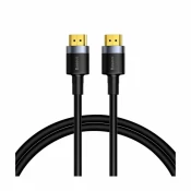 Kabel Baseus Cafule 4KHDMI Male To 4KHDMI Male Adapter Cable 1m Black