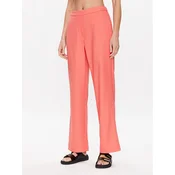 Moss Copenhagen Hlače iz tkanine Fanilla 17264 Roza Regular Fit