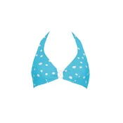 VIVID Bikini zgornji del turkizna/off-bela
