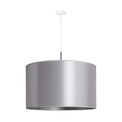 Duolla - Luster na sajli CANNES 1xE27/15W/230V precnika 50 cm, srebran