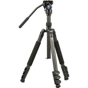 Stativ SIRUI - ET-2204, s glavom VA-5, 13.5-145 cm, crni