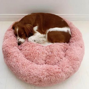 Udoban umirujući krevet za pse/mačke | COMFYDEN, Ružičasta