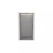 Mexen Rox drsna pršna vrata 110 cm, transparentna, rožnato zlato - 8C2-110-000-60-00