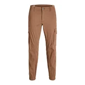 JACK & JONES Kargo hlače JJIPaul JJFlake rjava