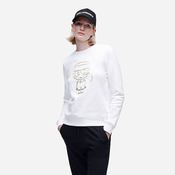 KARL LAGERFELD Ženski duks 216W1804-100, Beli