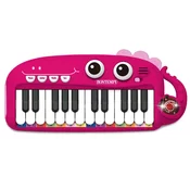 Bontempi elektronska klaviatura s 24 tipkami, roza (122437)