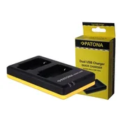 PATONA Photo Dvojni hitri polnilec USB Canon LP-E17