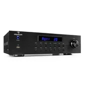 auna AV2-CD850BT, 4-conski stereo ojačevalec, 5x80W RMS, bluetooth, USB, CD, FM, črn (AV2-CD850BT)