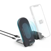 Hama Wireless punjac set QI-FC15S 15W antracit