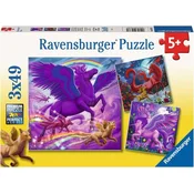 Ravensburger Slagalica Misticna stvorenja, 3x49 delova