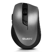 SVEN Miš RX-425W bežicni, malen (prikladan za korištenje s laptopom) SIVI