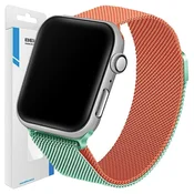 Beline BELINE PAS ZA APPLE WATCH JEKLO 38/40/41MM OHIŠJE ZELENO-ORANŽEN, (21969138)