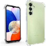 Silikonski ovitek ANTISHOCK za Samsung Galaxy A18 - prozoren