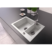 SINK SOLUTION pomivalno korito NATURA 80 PLUS - 600x490 mm - bela (7050081)