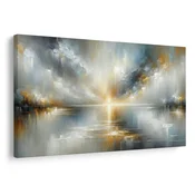 Slika zlata svetloba nad obzorjem - 90x60