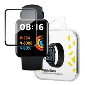 MG Watch Glass Hybrid zaščitno steklo za Xiaomi Redmi Watch 2 Lite, črna