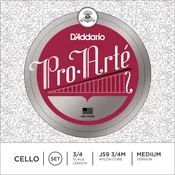 DADDARIO strune za čelo J59 3/4M PROARTE