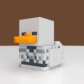 Figurica Numskull Minecraft Skeleton TUBBZ - mini izdaja