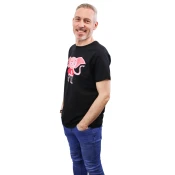Merch - moška majica s slonom Chobot up!, L