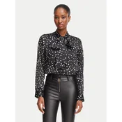 Rinascimento Srajca CFC0130434003 Črna Loose Fit