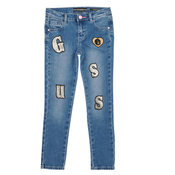 Guess  Kavbojke slim DENIM FIT PANTS  Modra