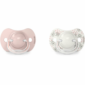 Suavinex Walk 0-6 months pink pacifier 2 pieces