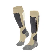 Falke SK2 INTERMEDIATE W, ženske skijaške carape, bež 16523