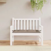 Vidaxl Blazina za vrtno klop taupe 110x50x7 cm oxford tkanina