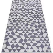Rugsx Preproga v videzu sisala SION Geometrija, Trikotni 140x190 cm Bež
