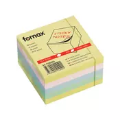 Fornax kocka samolepljivi listici 450 lis, 75x75 pastel 414401 ( 7706 )