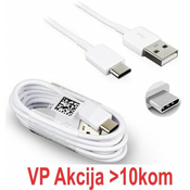 GEMBIRD USB Type-C kabl/ CCP-USB2-AMCM-1M/ 1m/ bela