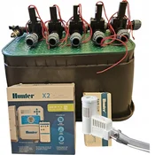 Hunter 5-delni komplet: razdelilnik s kompresorjem, X2, Rainclik, korito, PE 20