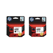 Komplet kartuš HP 650 (BK + CMY), original -